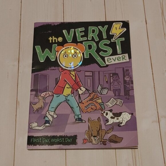 3/$13 The Very Worst Ever 1. First Day, Worst Day Andy Nonamus Children Book - Picture 1 of 3